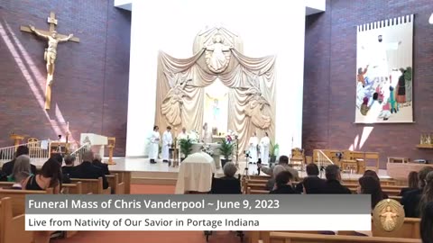 Celebration of Ofc Chris Vanderpool from Nativity of Our Savior in Portage, Indiana