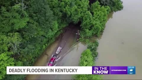 Dozen Kentuckians are now dead as eastern Kentucky flooding worsens