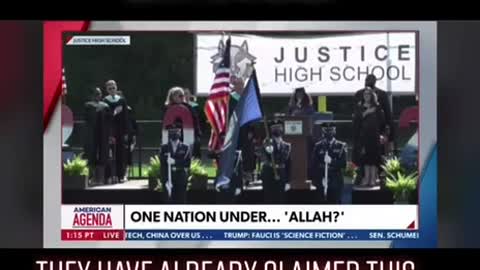 Justice High School In The United States Pledges Allegiance To Allah