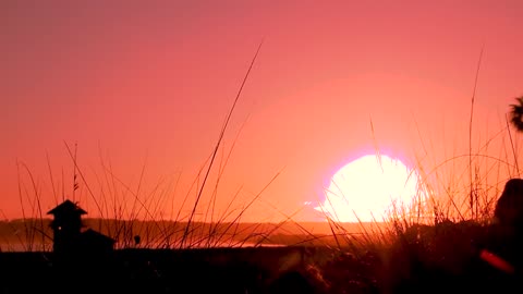 Relax & Listen to Tibetan Singing Bowls | 30 mins | Soft and Gentle Tones | Coronado Beach Sunset |