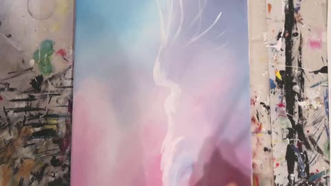 White cockatoo acrylic painting - step by step guide