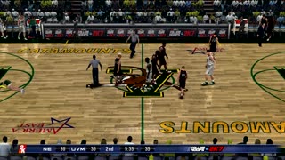 College Hoops 2K7 (Ps3) Northeastern vs Vermont Part2