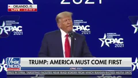 Trump at CPAC: Trumpism means strong border, no riots, supporting police and our 2nd Amendment