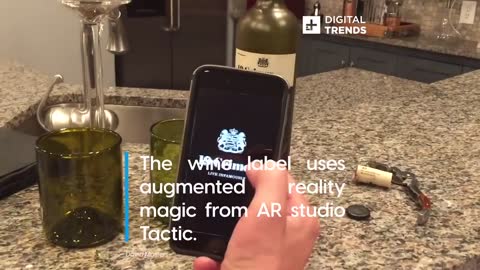 Snoop Dogg Wine with AR-Enabled Label