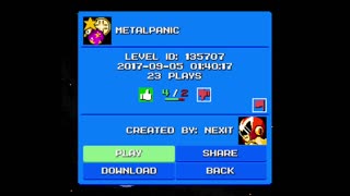 Mega Man Maker Level Highlight: "MetalPanic" by Nexit