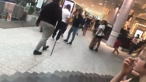 Anti-vax, invades Westfield shopping center part 3