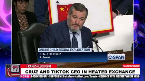 Cruz and TikTok CEO in heated exchange