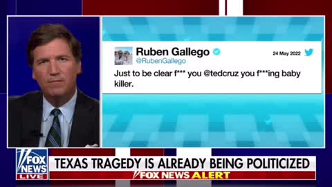 Tucker Carlson slams those politicizing the tragic shooting in Texas