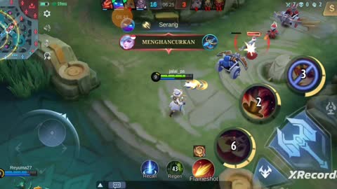 (GAME MOBA) ML played with Hiro HERLEY for the full duration