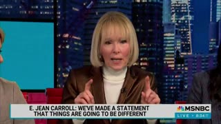 E. Jean Carroll boasts about what she is going to spend all her money on