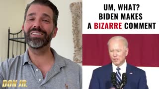 Uh, What? - Biden Makes Another CRINGE Remark