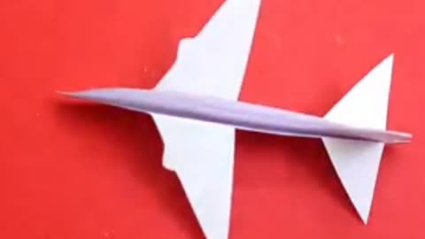 Flying aircraft making with paper -DIY
