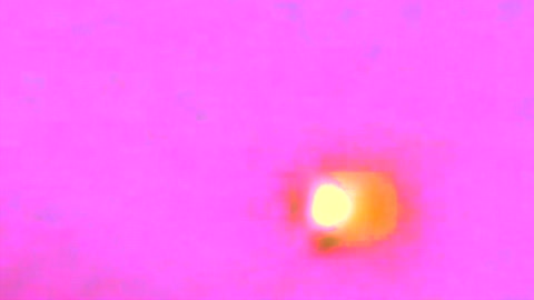Sphere of Light Moving Fast + UFO in the Canyon