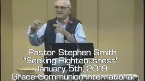 gcifairfieldchurch "Seeking Righteousness"