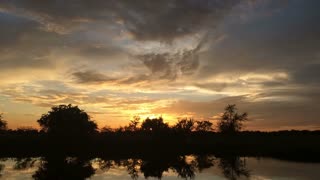 Time lapse sunset