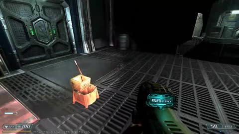 Doom 3: BFG Edition, Playthrough, Level 3 "Alpha Labs 3", Pt. 1