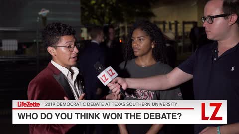 ‘Who Do You Think Won the Democratic Debate in Houston?’