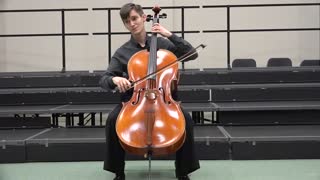Bach Cello Suite No. 2 in D Minor, I. Prelude - Jonathan Simmons, Cello