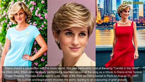 👑 Timeless Elegance Revived: Princess Diana Tribute 👑