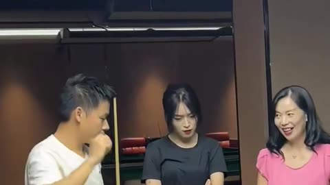 Video of Billiards/pool tricks