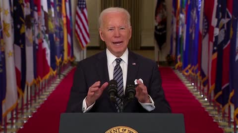 July 4 to mark 'independence from this virus:' Biden