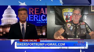 REAL AMERICA -- Dan Ball W/ Chris Cox, Bikers For Trump, 8/5/24