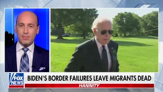 "Biden's hands are drenched in blood!" Stephen Miller Lambasts Biden over border crisis