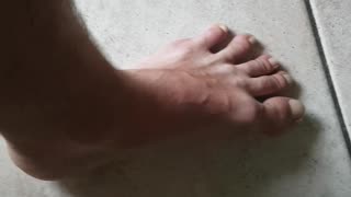 left foot