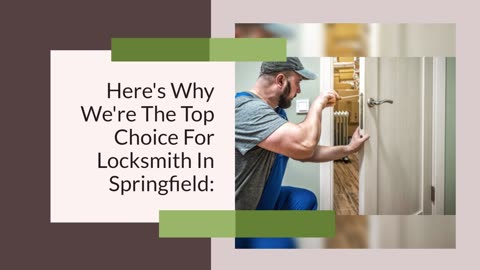 Locksmith in Springfield
