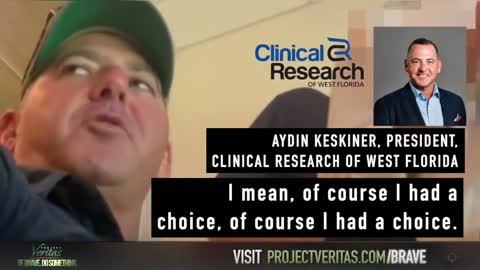 Citizen Journalist Secretly Films 20 Year Pfizer Contractor on Covid Vax "Skeptical of the Science"