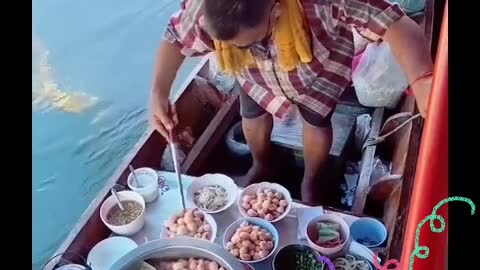 How to order noodles on the side of a canal|THAILAND