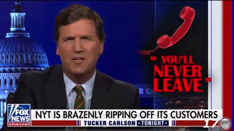 Tucker reveals the secret behind the New York Times subscriber numbers.