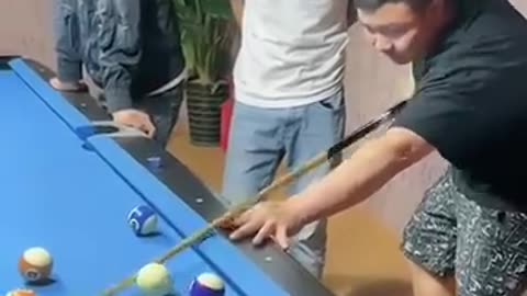 Billiards funny video