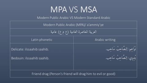 MPA vs MSA Lesson 13