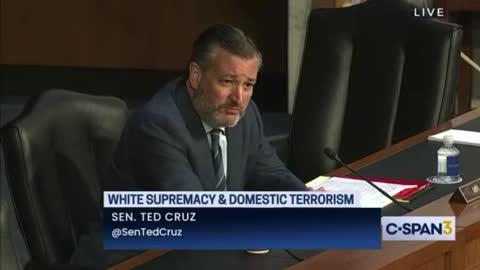 🔥 Ted Cruz on White Supremacy & Domestic Terrorism.