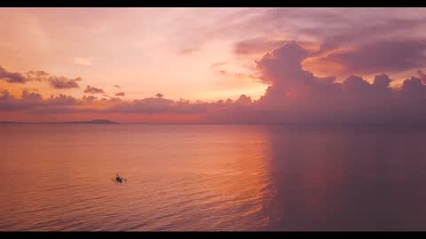 Boat On a Calm Sea.