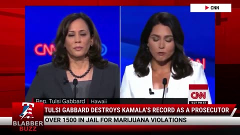 Tulsi Gabbard Destroys Kamala's Record As A Prosecutor