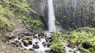 The EPIC Dry Creek Falls Canyon Basin – Columbia River Gorge – Oregon – 4K
