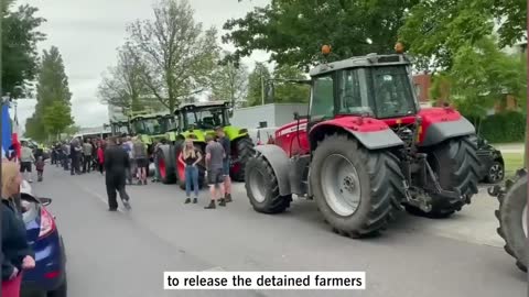 Dutch farmers got support from millions citizens _ Dutch farmers’ protest _ No farmers, no foo