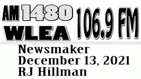 Wlea Newsmaker, December 13, 2021, RJ Hillman
