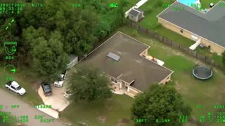 Aerial Police Pursuit of Stolen Mercedes in Volusia County