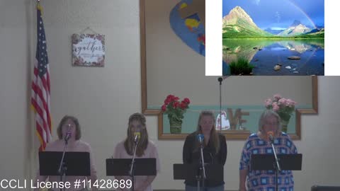 Moose Creek Baptist Church Sing “Blessed Assurance” During Service 8-14-2022