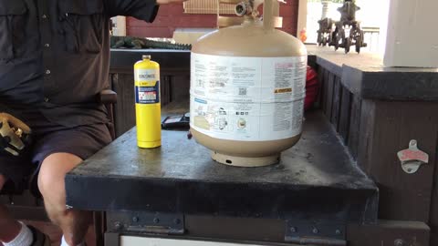 How To Refill A One Pound Propane Bottle
