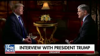 Trump talks to Hannity before SuperBowl