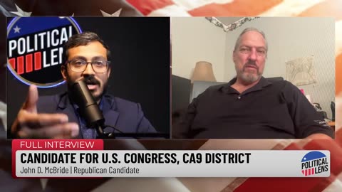 2024 Candidate for U.S. Congress CA9 District - John D. McBride | Republican Candidate