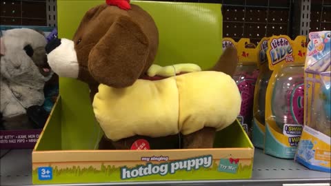 Singing Hotdog Puppy Toy