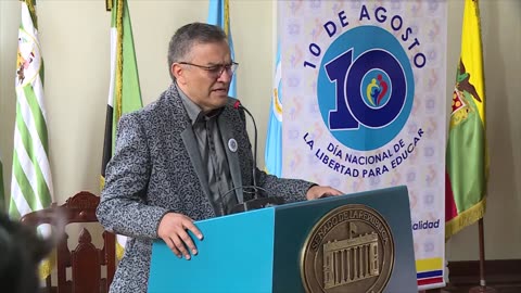 Oracion en el Congreso de Colombia por la Libertad para Educar