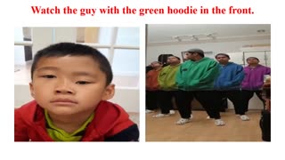 Watch The Guy With The Green Hoodie In The Front