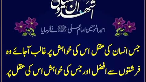 Quotes of Masoomeen A.S