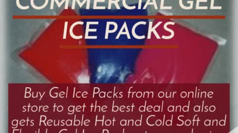 COMMERCIAL GEL ICE PACKS